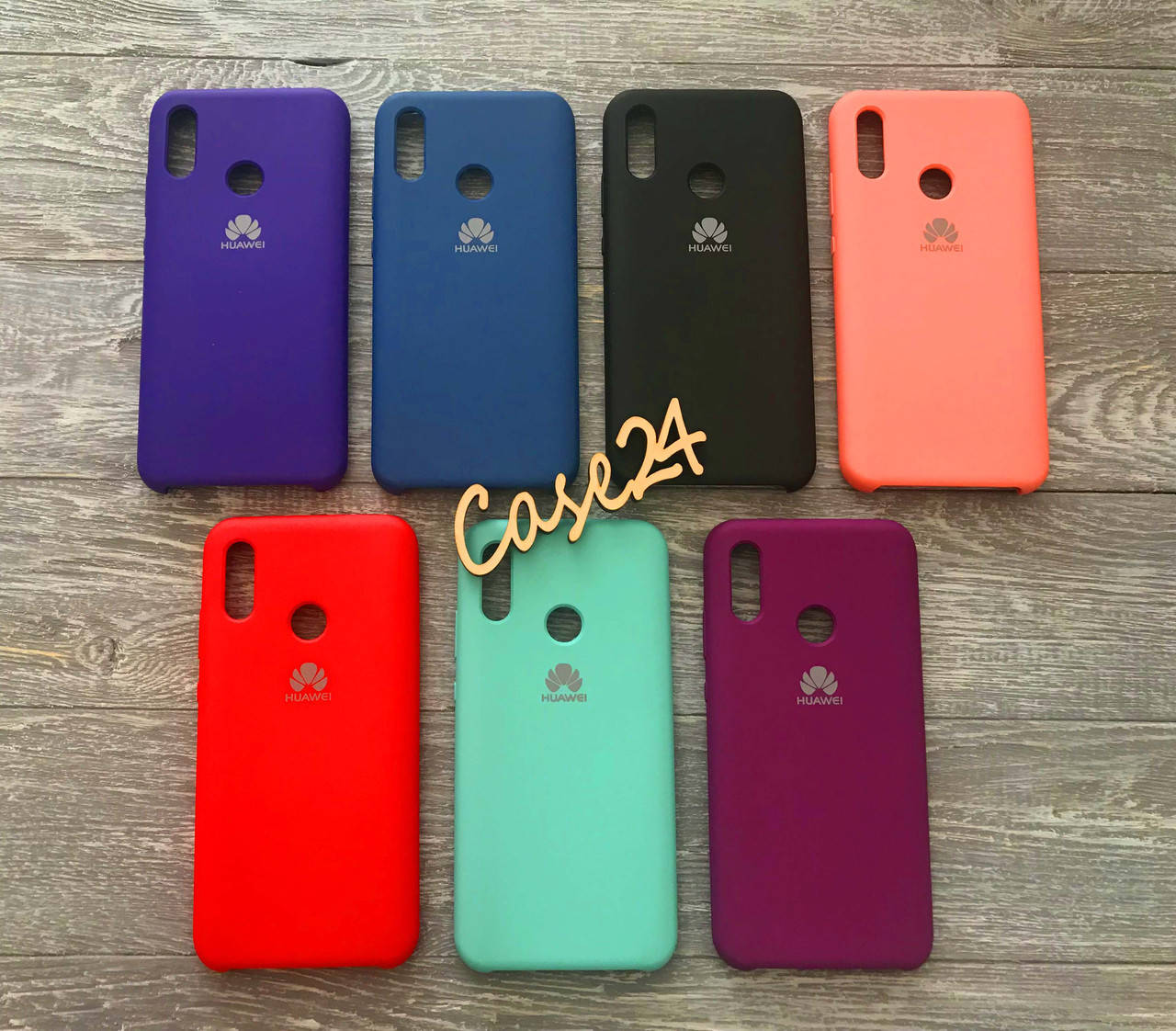 

Чехол Soft touch для Huawei P Smart 2019 (7 цветов), Разные цвета