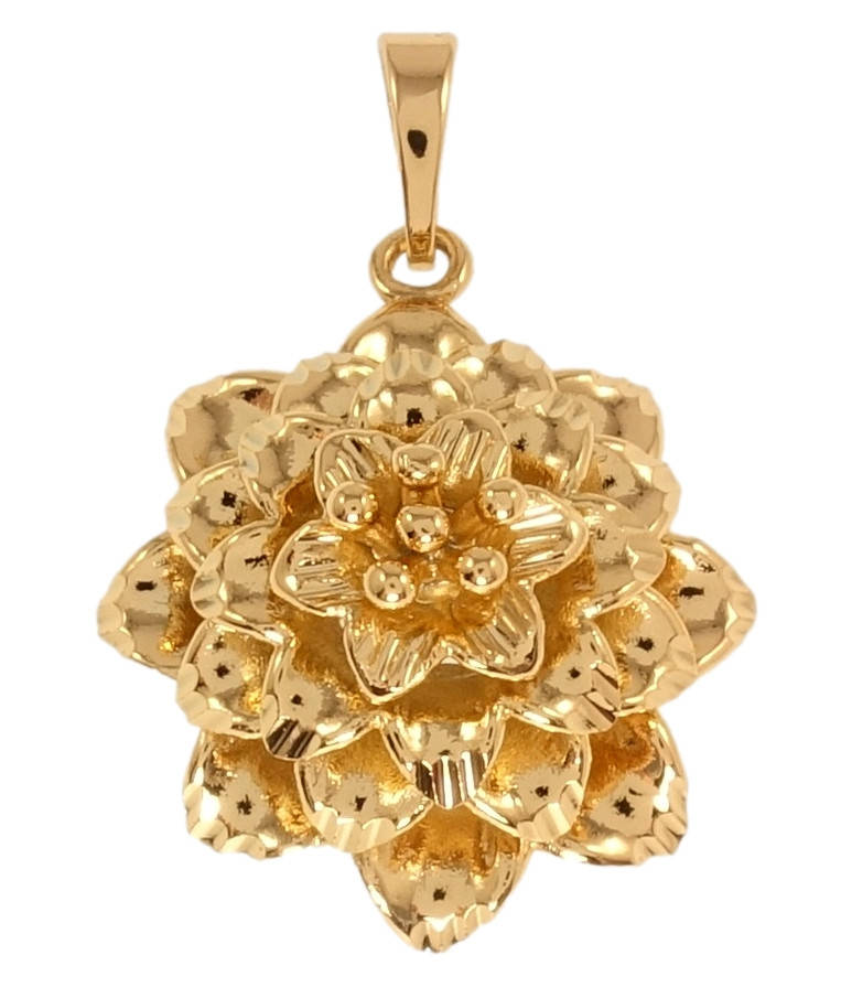 

Кулон Xuping Позолота 18K "Пышный цветок"