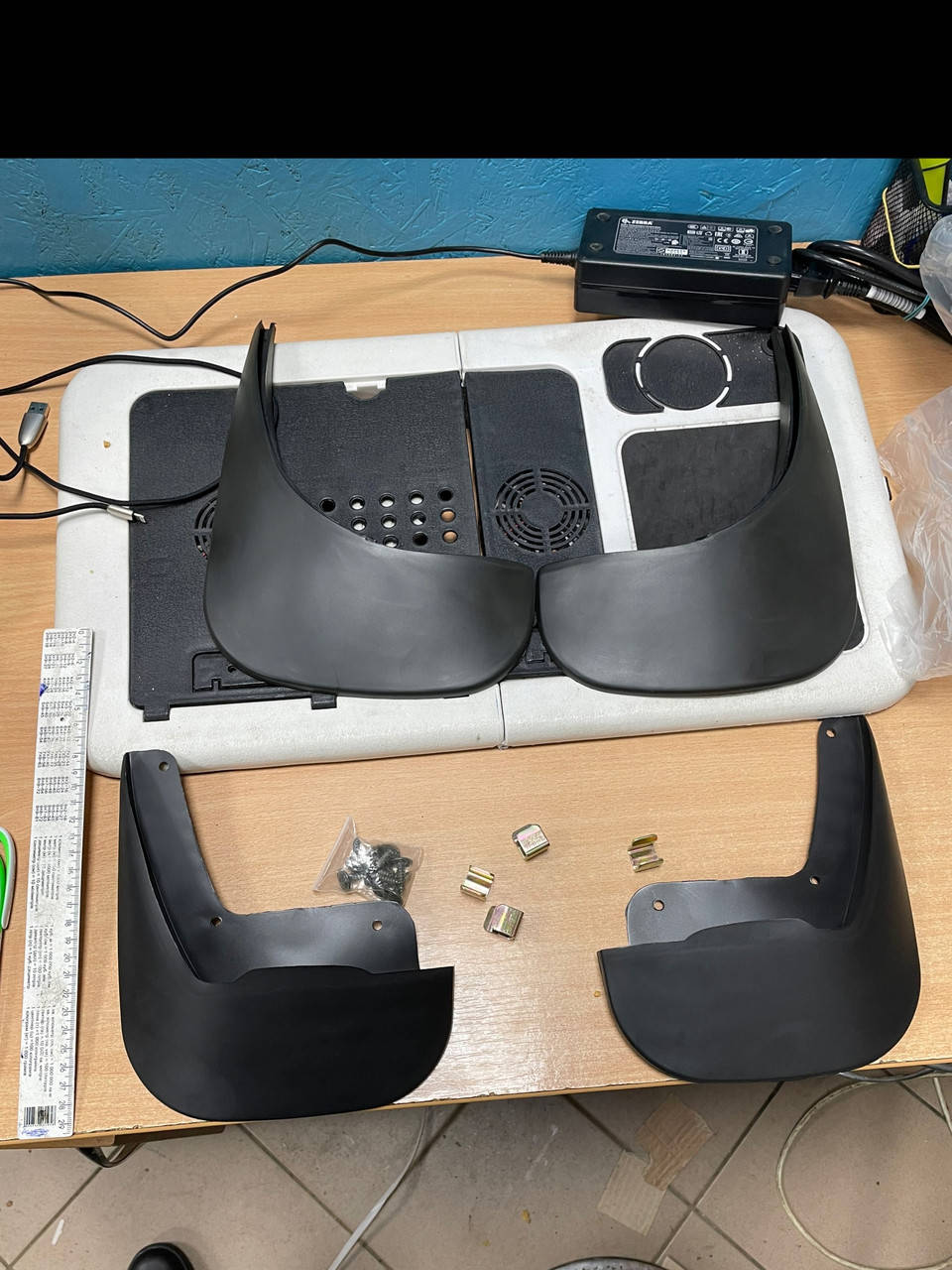 

Брызговики под оригинал Skoda Superb 2001-2009 гг. (4 шт.)