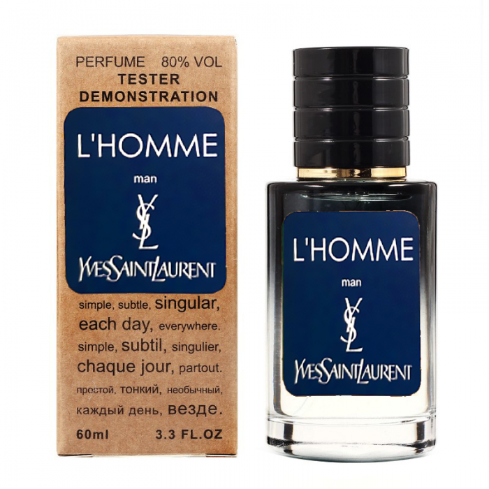 

Yves Saint Laurent L`Homme TESTER LUX, мужской, 60 мл