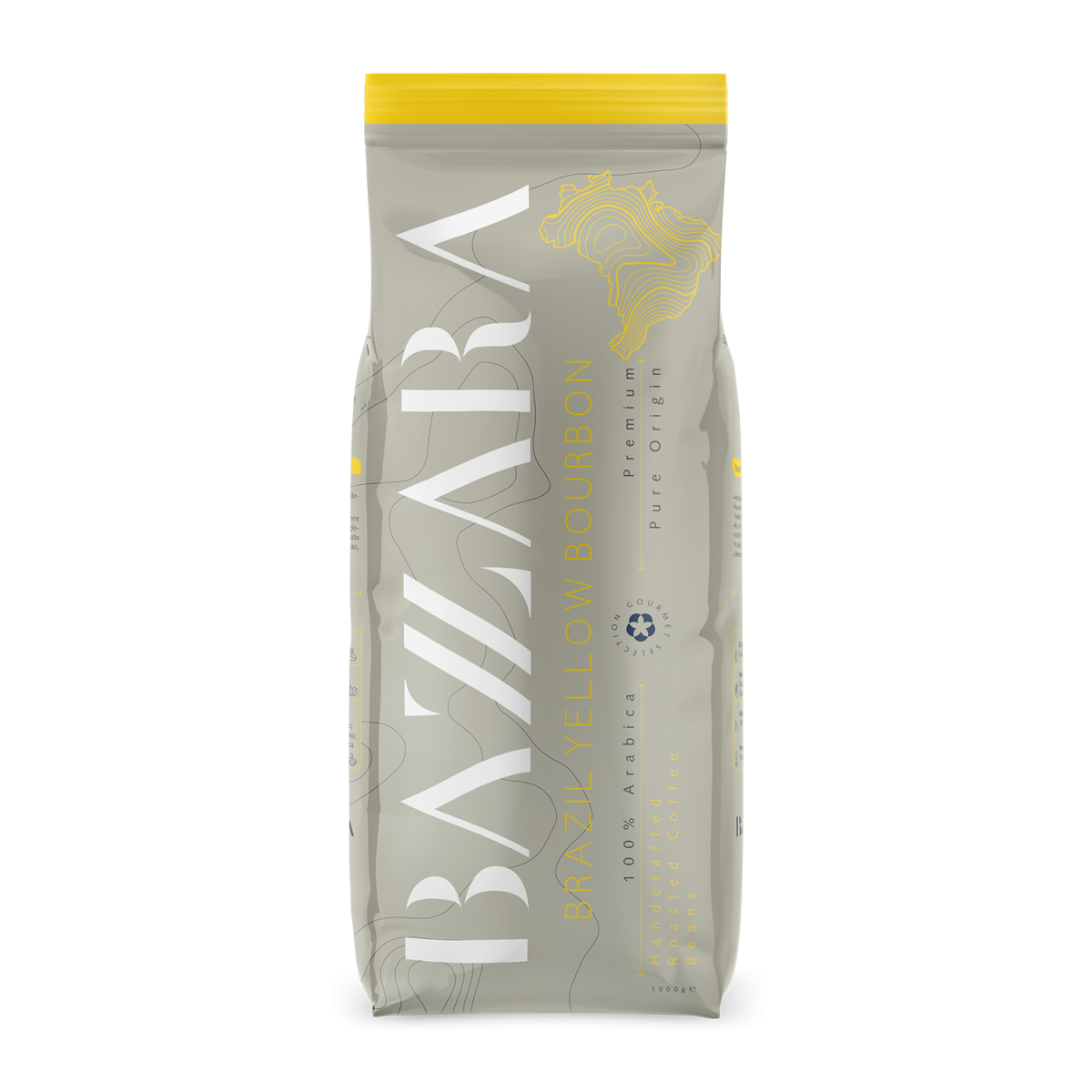 

Кофе в зернах Bazzara Brazil Yellow Bourbon 250г