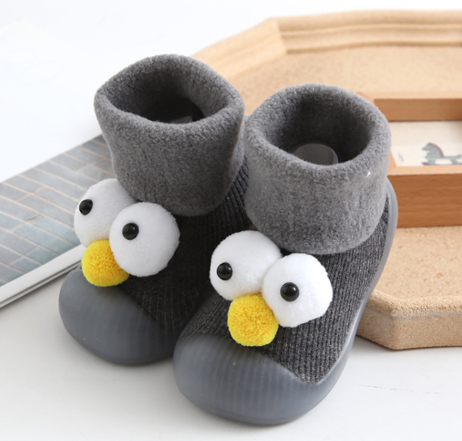 

Детские тапочки-носочки Owl 3D gray 20/21 (12,5 см), Серый