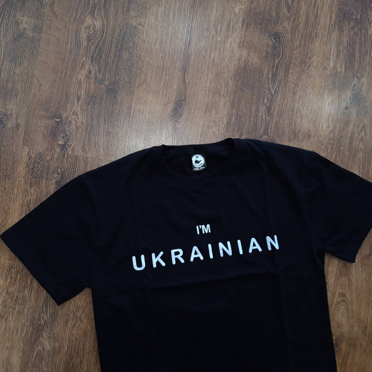 

Патреотические футболки"Stedman" XS/42 I`M UKRAINIAN Чорні