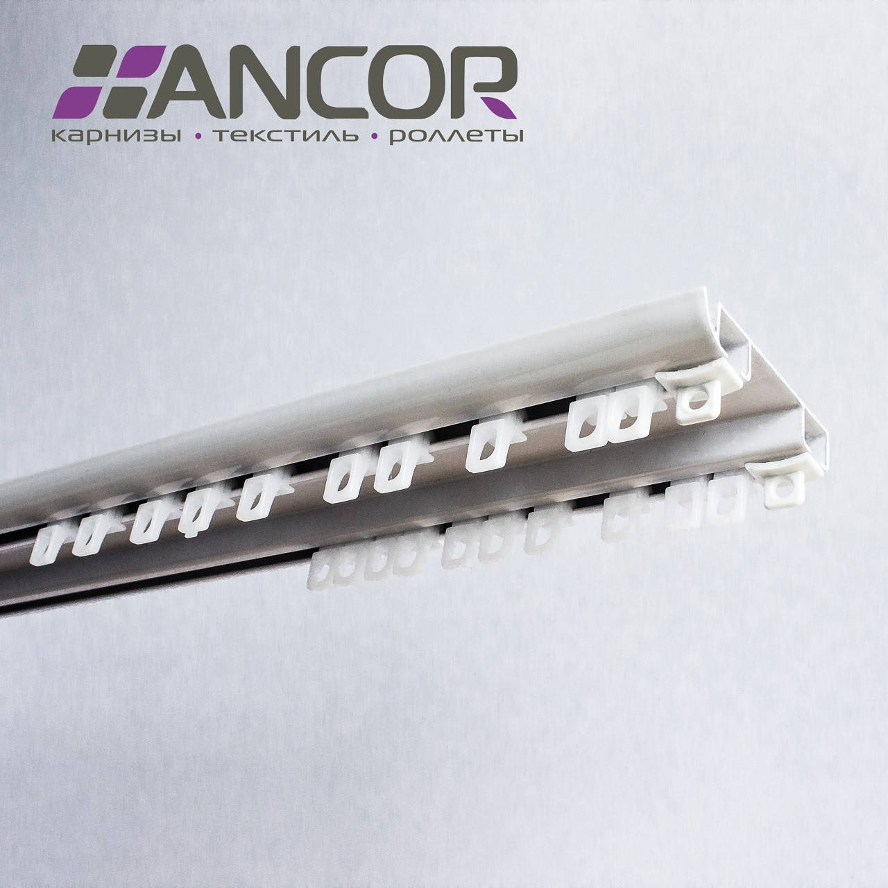 

Алюминиевый профиль ДЕКО DS двухрядный 300 см, Белый