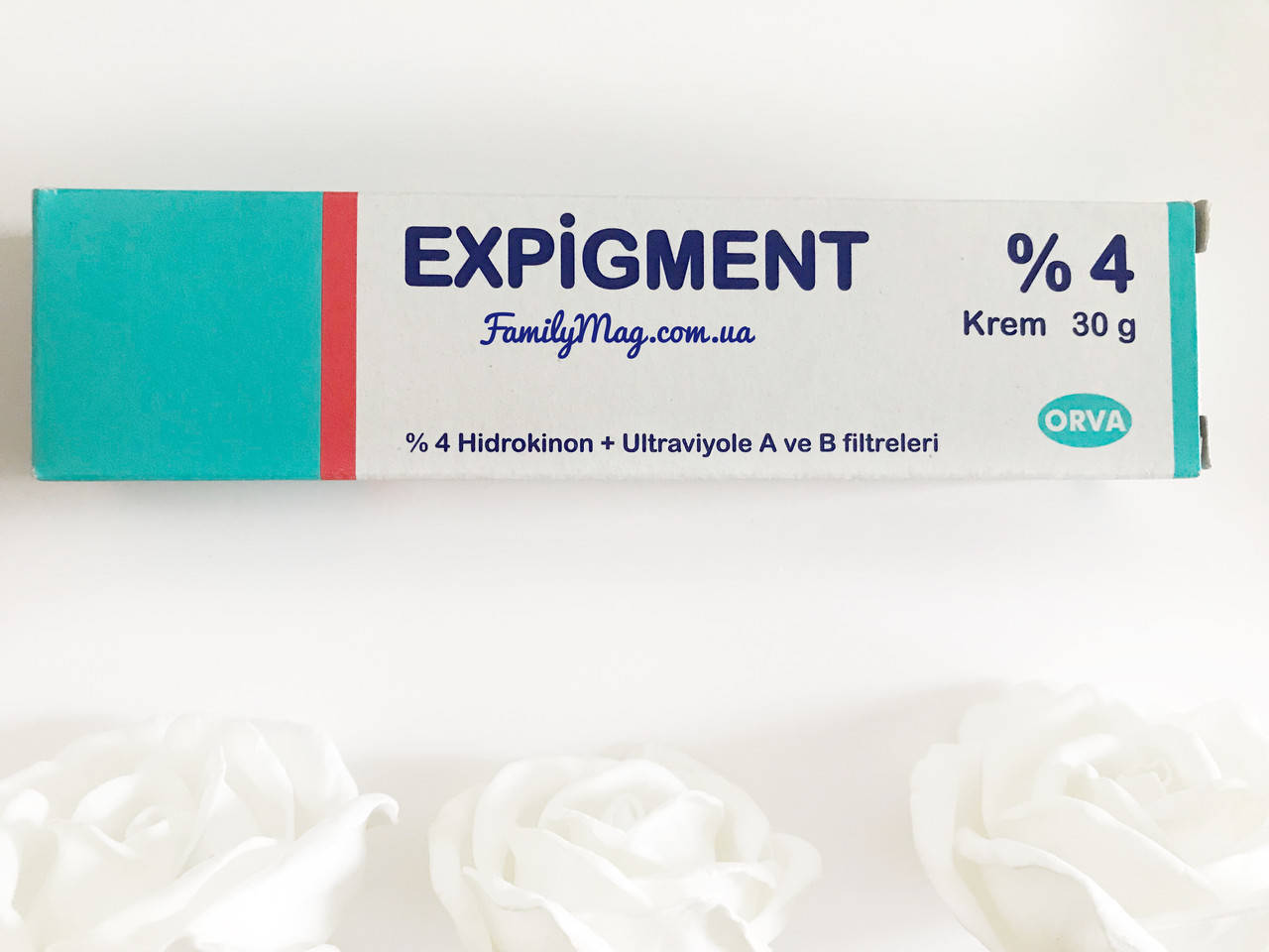 

Отбеливающий крем Expigment с гидрохиноном 4% 30 мл