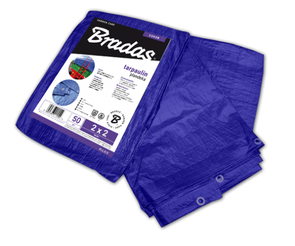 

Тент Bradas тарпаулин STANDARD 50 гр/м2, 3x4 м, PLL3/4
