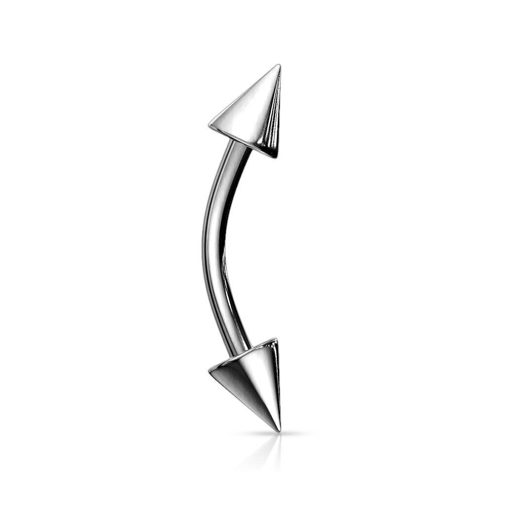 

Серьга для пирсинга брови с шипами от Spikes M