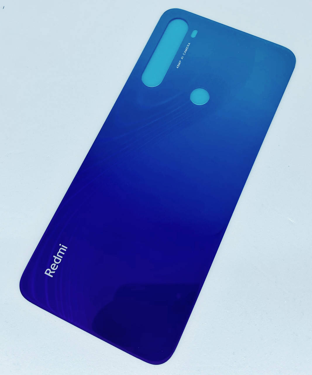 

Задняя крышка для Xiaomi Redmi Note 8, синяя, Синий