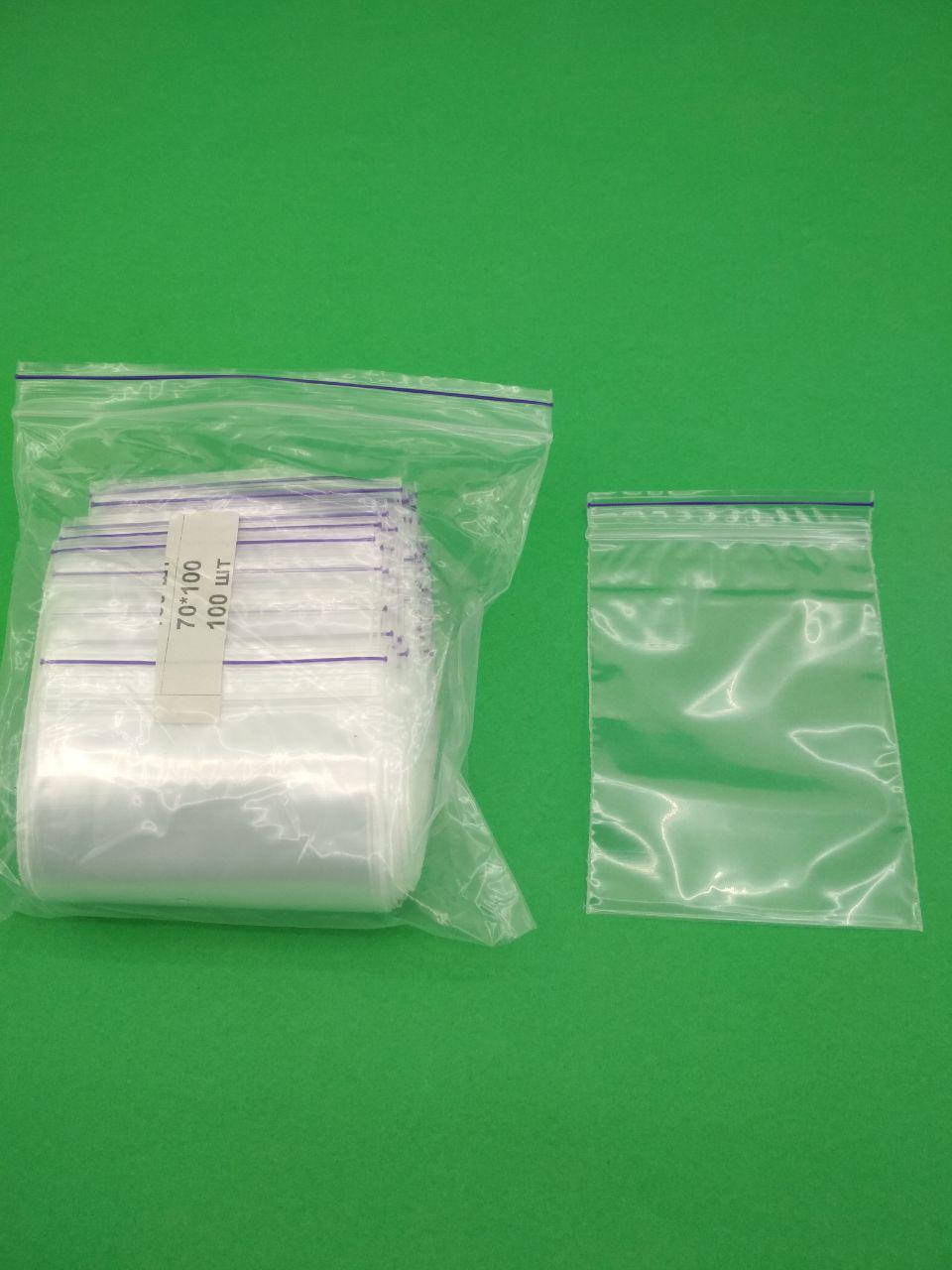 

Пакет с замком Zip-lock 7х10(100шт) (1 пачка)
