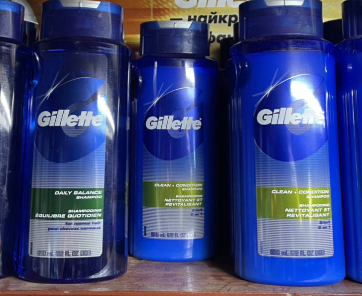 

Gillette Шампуні чоловічі 650мл. США