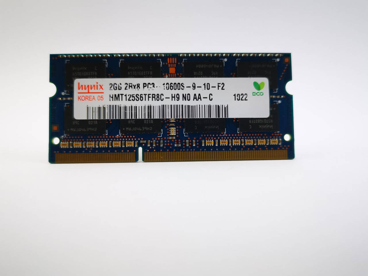 

Оперативная память для ноутбука SODIMM Hynix DDR3 2Gb 1333MHz PC3-10600S (HMT125S6TFR8C-H9) Б/У