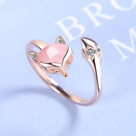 

Кольцо женское Лисичка красивая бижутерия