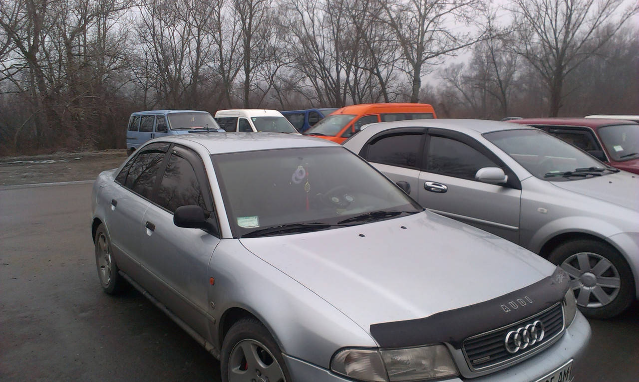 

Дефлектор капота, мухобойка AUDI A4 (кузов 8D,B5) с 1994-2001 г.в. VIP