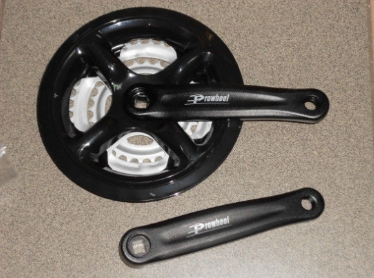 

Шатуни Prowheel MY-A605 28/38/48т 170mm black