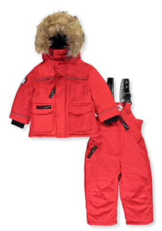 

Зимний раздельный комбинезон Canada Weather Gear(США) для девочки 12мес, Красный