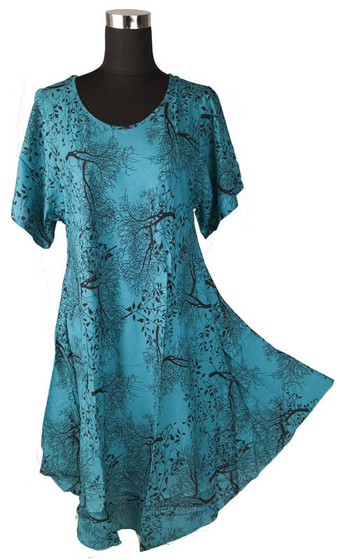 

Платье клеш средней длины L - XXL (C4334)