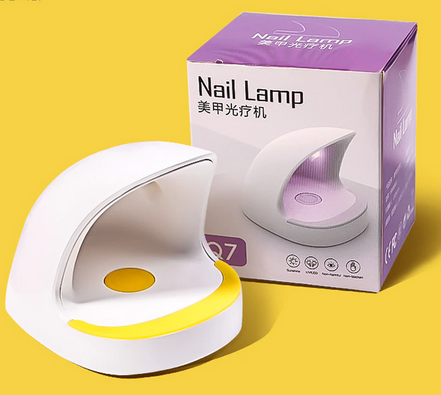 

Мини-Сушилка для ногтей «Акула рот», УФ светодиодный лампа для сушки ногтей, Белый