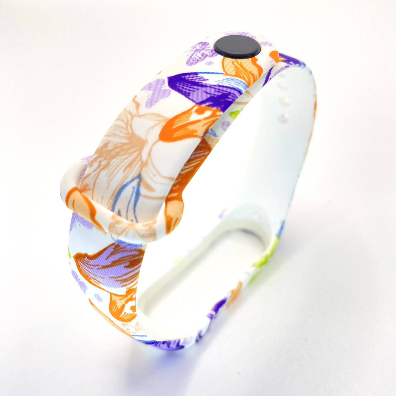 

Ремешок к браслету Mi band 4 3 с рисунком Lilies