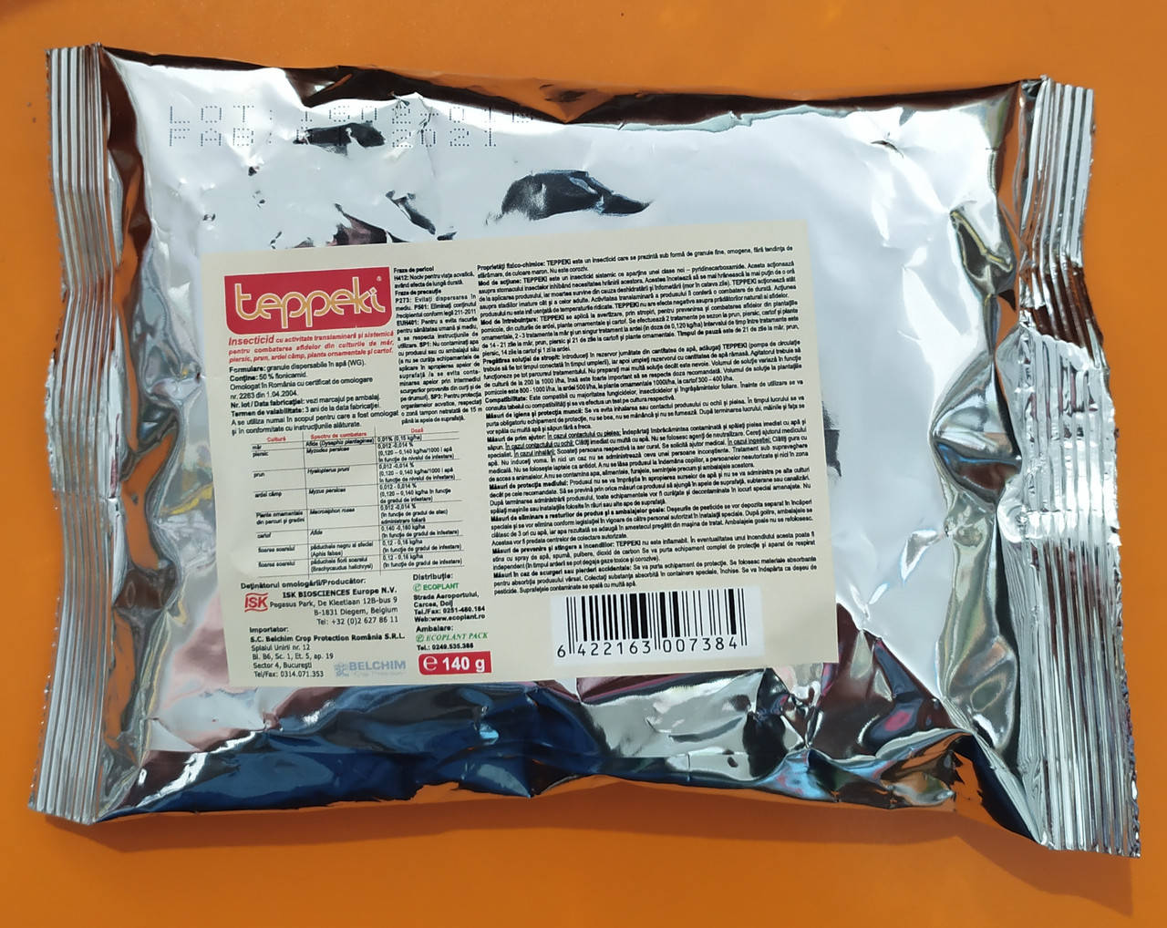

Teppeki 50wg Теппеки 140гр - инсектицид от трипсов, тли, белокрылки