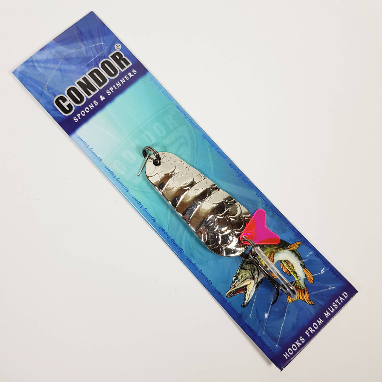 

Блесна колеблющаяся Condor 5036 16г col.01, Серебро