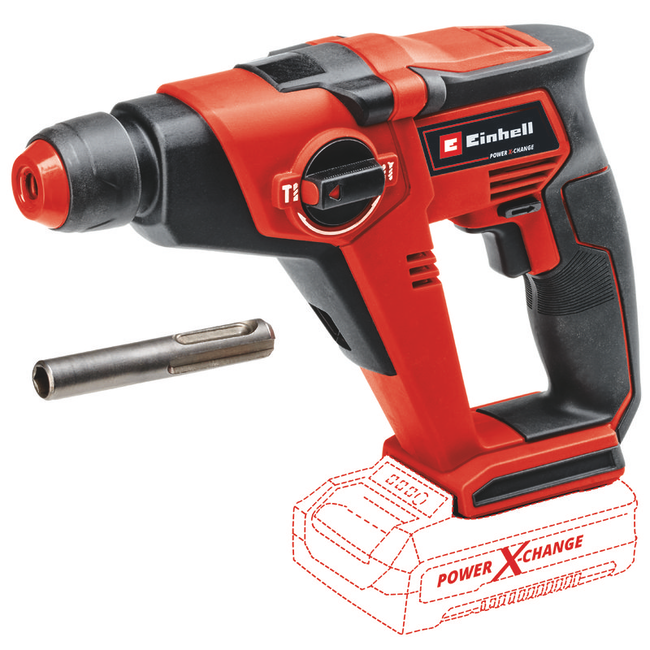

Аккумуляторный перфоратор Einhell TE-HD 18/12 Li-Solo (4513970)