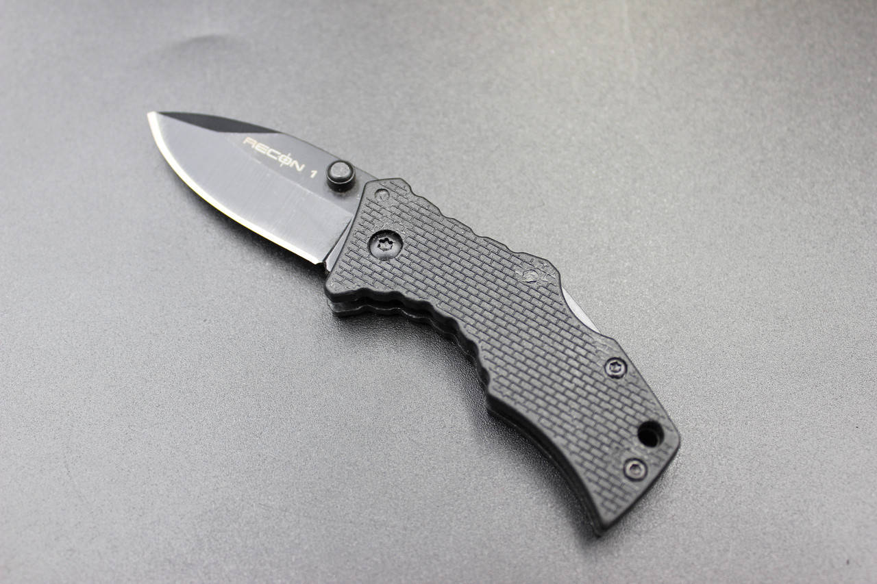 

Нож складной карманный мини Cold Steel Small Pocket Knife, брелок на ключи, Черный