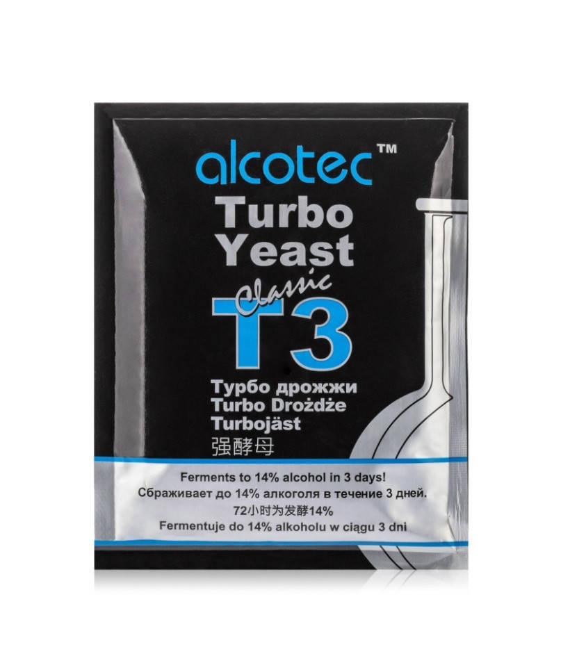 

Турбо дрожжи Alcotec T3 Classic Turbo Yeast (Великобритания)