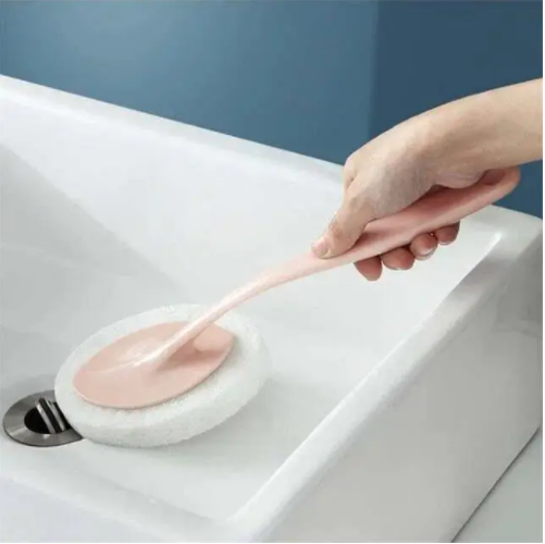 

Универсальная щетка для уборки ванной Sponge Brush Щетка для ванной умывальника туалета Shopay, Белый