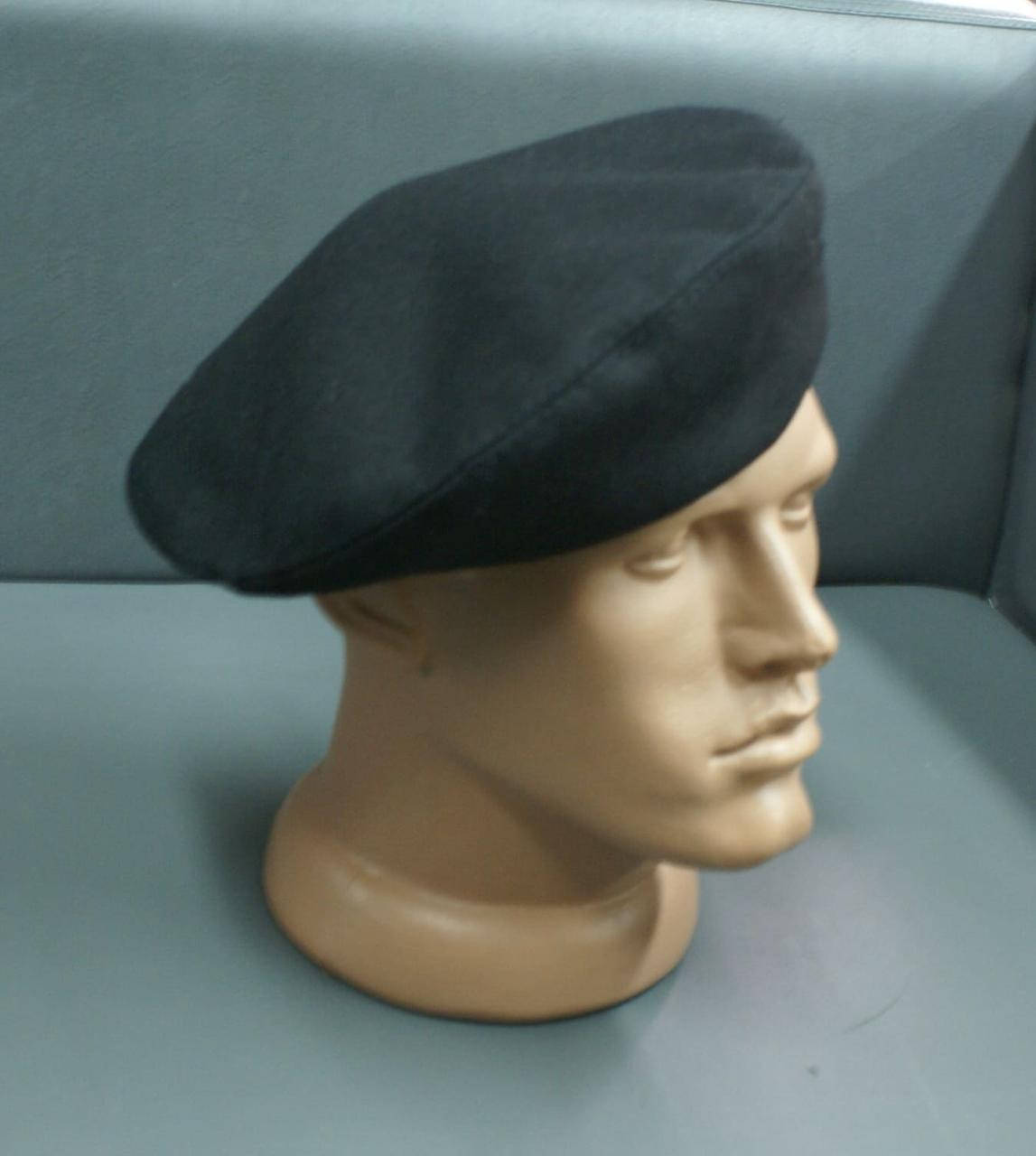 

Берет чёрный, Черный