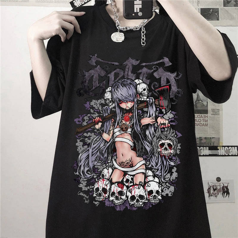 

Футболка «Girl Gothic», Черный