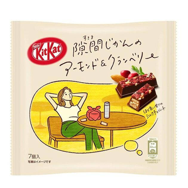 

Батончики Kit Kat Almond Cranberry Клюква Миндаль 7s