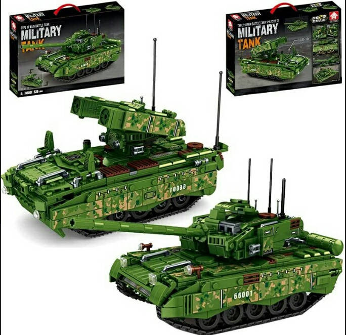

Конструктор 2в1 66001 Танк Type 99 , 836 деталей