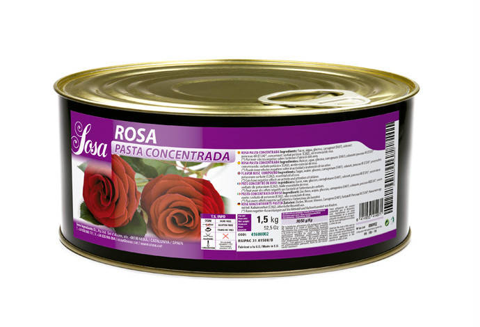 

Роза, троянда, концентрована паста, Sosa