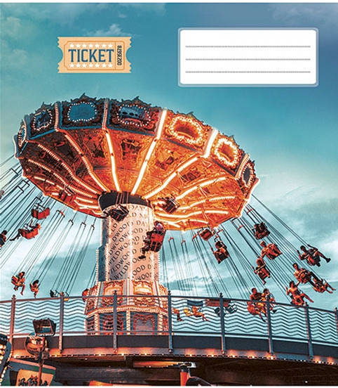 

Тетрадь 48 л линия Школярик Ticket 2598