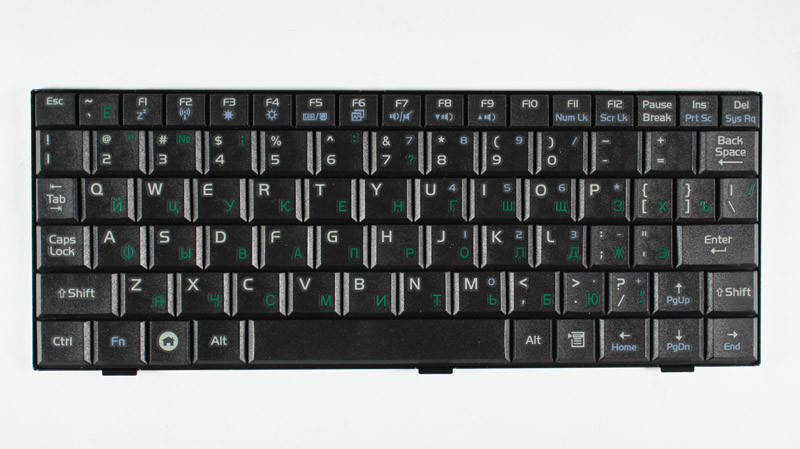 

Клавиатура для ноутбука ASUS Eee PC (700, 701, 900, 901, 902, 4G), rus, black, Черный