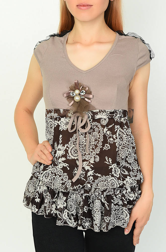 

Туника женская мокко 134587P