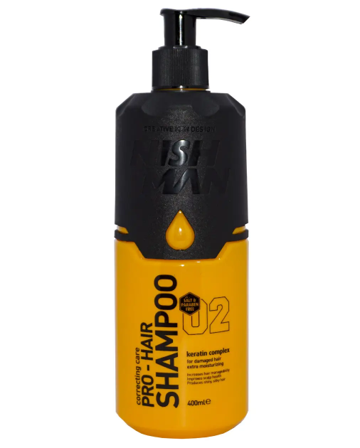 

Шампунь для волосся Nishman Shampoo with Keration Complex 400 мл