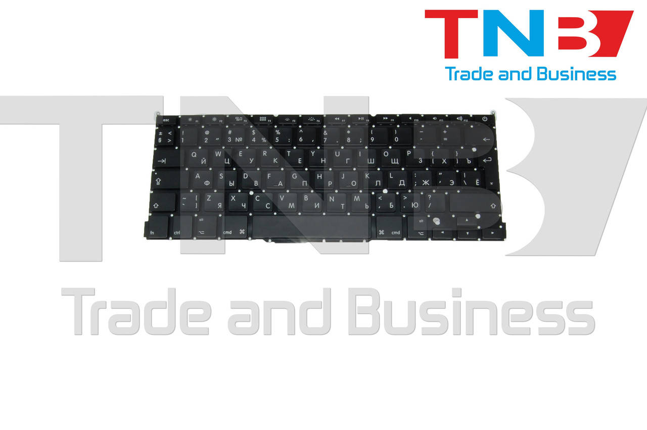 

Клавиатура APPLE Macbook Pro Retina 13" late 2013 A1502 ME864 ME866 черная (вертикальный ENTER) RUUS, Черный
