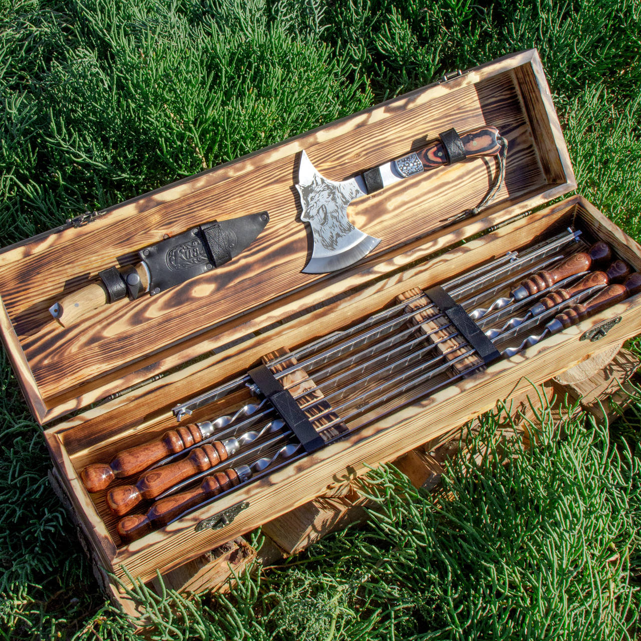 

Набор шампуров "Егерь"