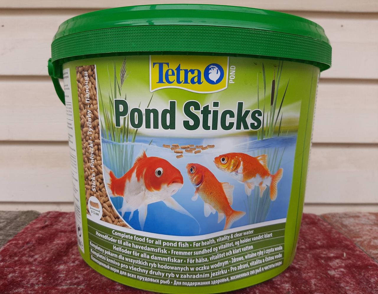 

Корм для прудовых рыб TetraPond Sticks 10L.