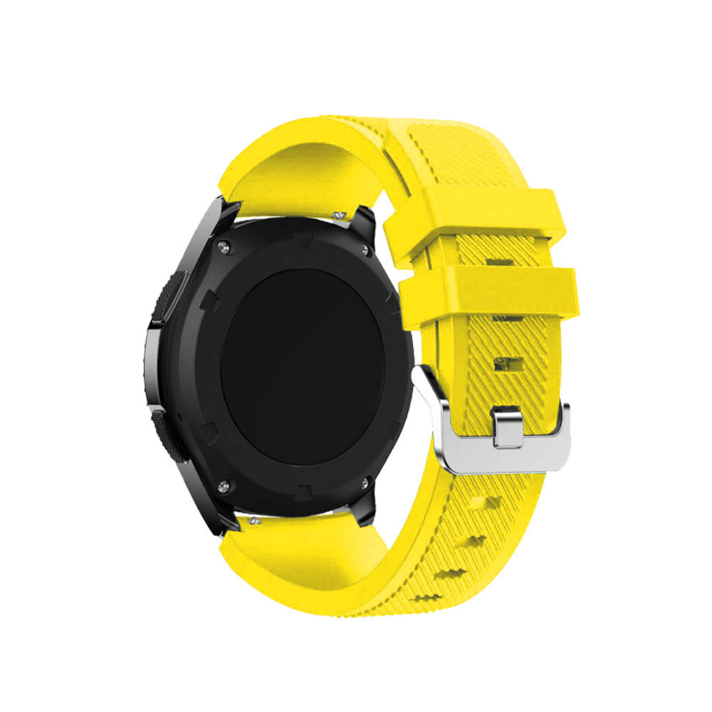 

Ремешок для Samsung Galaxy Watch 3 45mm / Galaxy Watch 46mm силиконовый Желтый