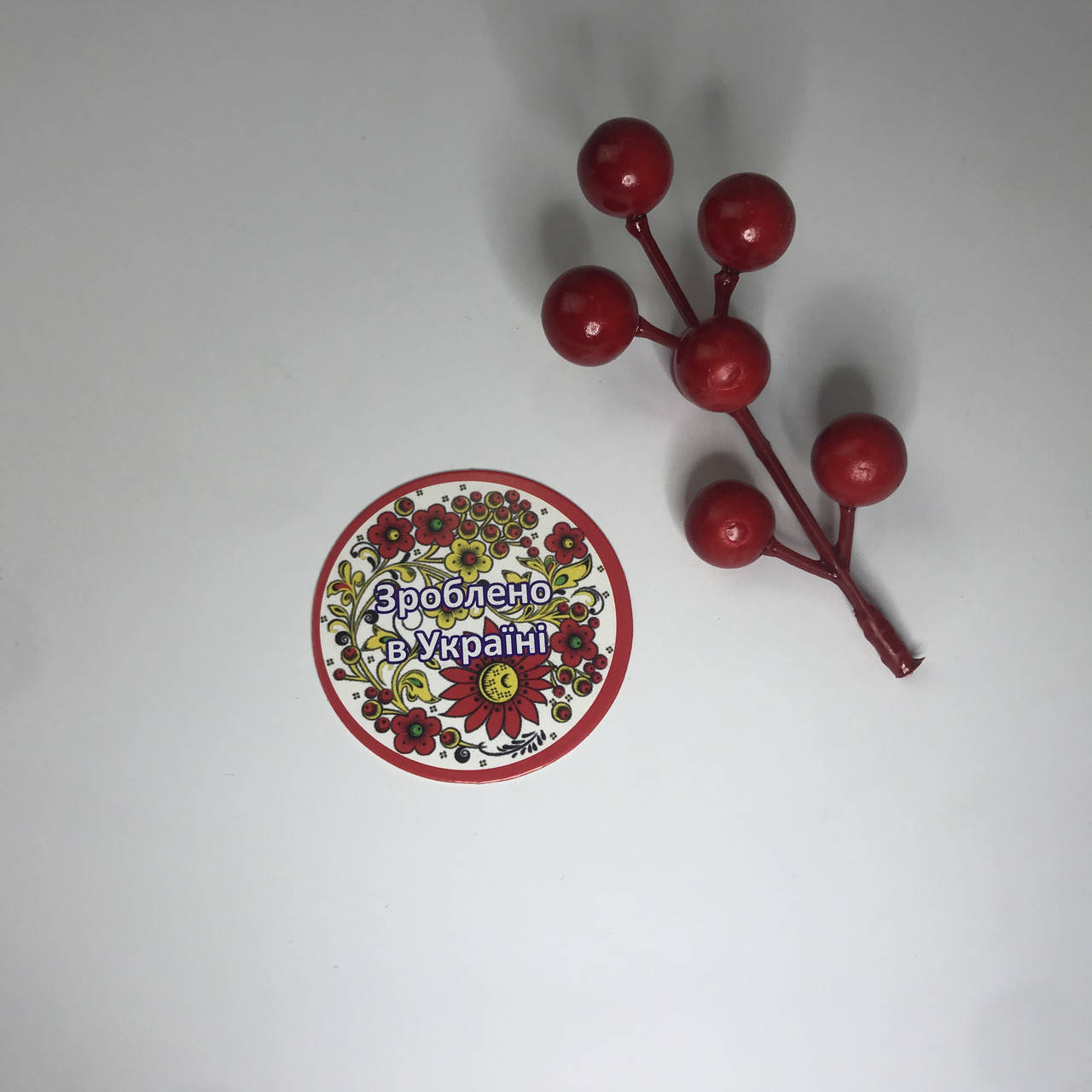 

Открытка-бирка "Зроблено в Україні", 50*50 мм (10 шт.)