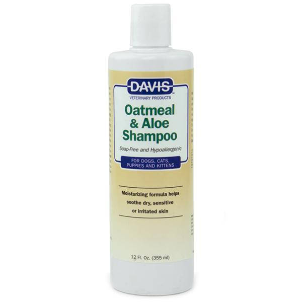 

Шампунь Davis Oatmeal & Aloe Shampoo девис овсяная мука с алоэ гипоаллергенный для собак и котов 50 мл
