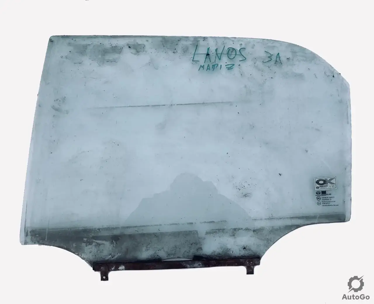 

Стекло двери заднее левое Daewoo Matiz