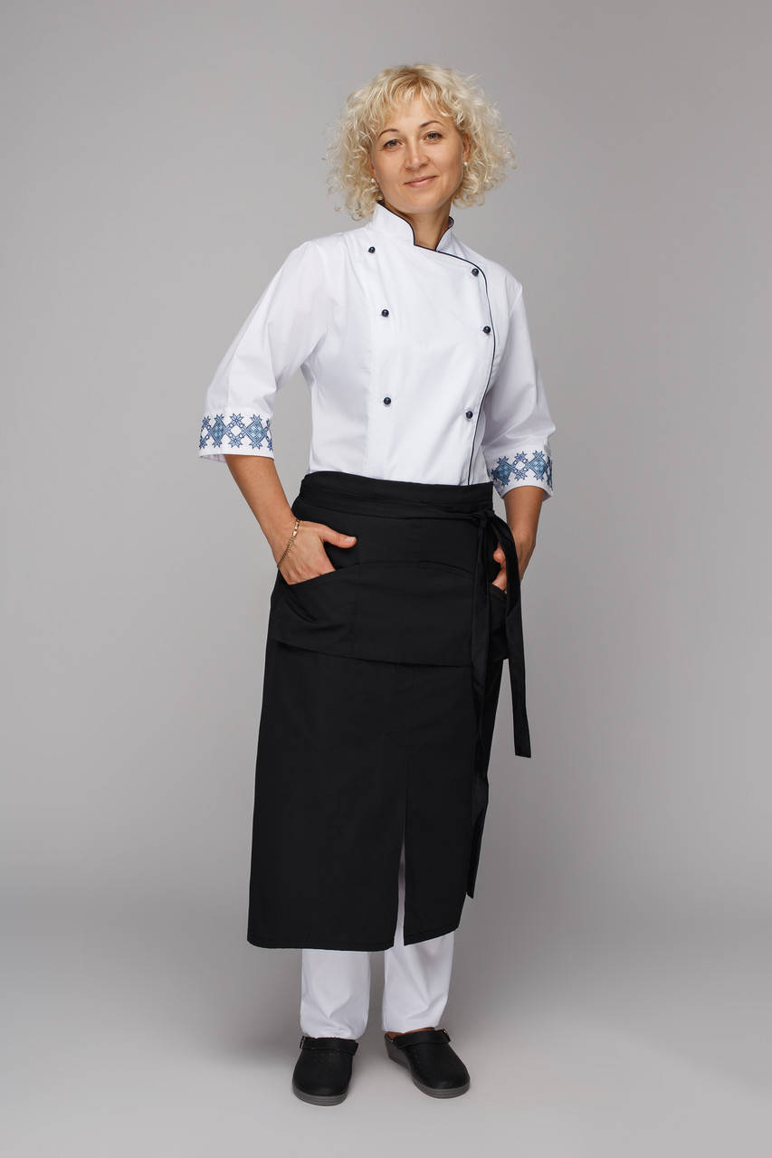 

Фартук для повара "Силуэт"