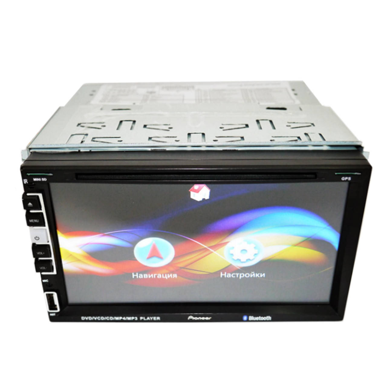 

2 din Автомагнитола пионер Pioneer PI-803 GPS 7” DVD 2 дин магнитола с навигацией