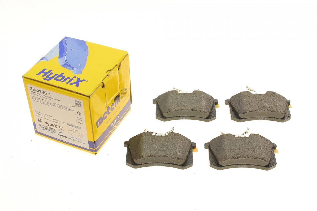 

Колодки тормозные (задние) VW Caddy 04-15/Golf 97-16/Passat B5 96-05/Skoda Fabia/Citroen/Peugeot 99-