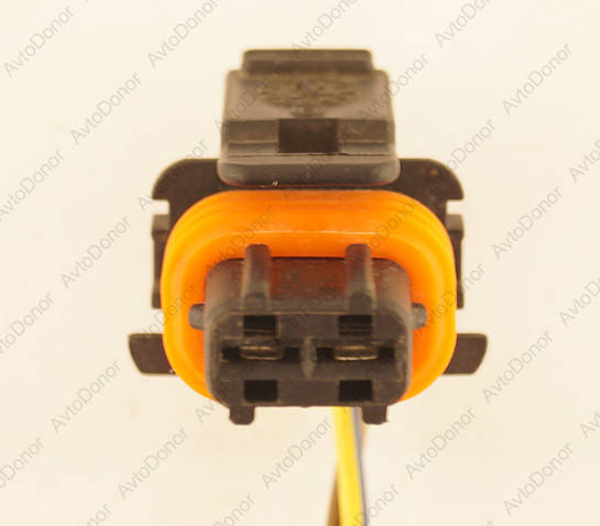 

Разъем автомобильный 2-пин/контактный. Мама. Герметичный. 11×8 мм. Оригинал. Б.У