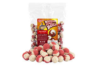 

Бойли Benzar Mix Turbo Bicolor Crab-Strawberry 250г 20мм