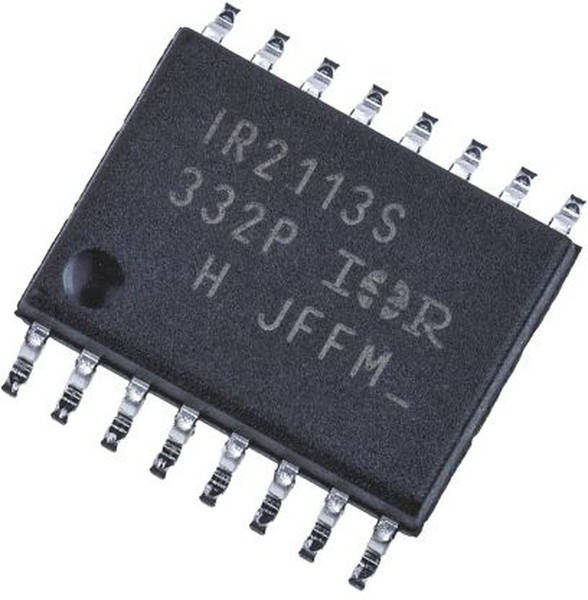 

IR2113SPBF (IR2113S) Драйвер ключей нижнего и верхнего уровней, SO-16W